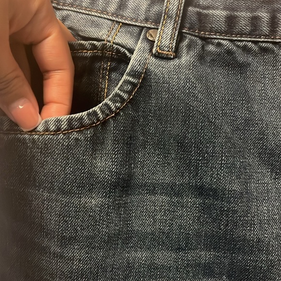 Tainted Denim Slim 30 Men’s Dark Blue Washed Straight Leg Jeans NWOT $40 - Picture 8 of 17